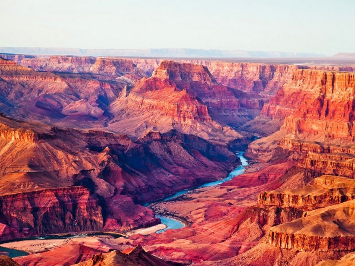 Коя река е образувала най-дълбокият каньон в света Гранд Каньон 