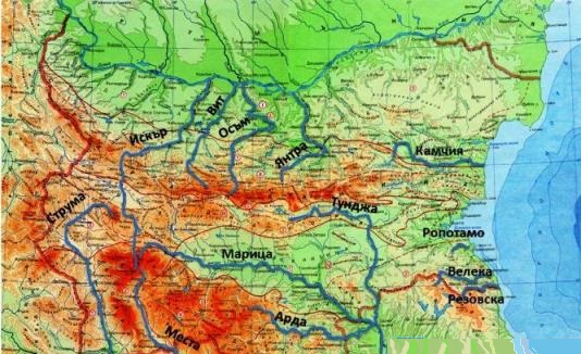 Коя от посочените реки протича през Софийската котловина